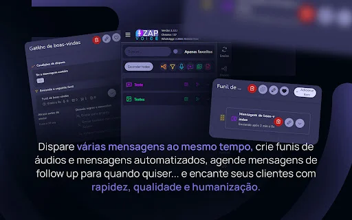 Download ZapVoice Terbaru – Optimalkan WhatsApp Web & Penjualan - Screenshot 1