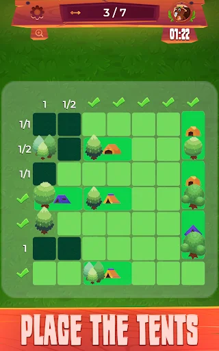 Download Real Tents & Trees Terbaru – Game Puzzle Logika Seru - Screenshot 11