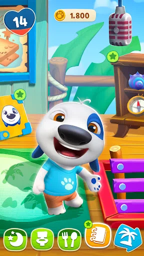 Download My Talking Hank: Islands Terbaru – Petualangan Seru - Screenshot 17