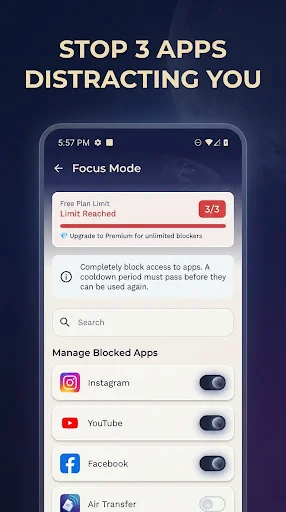 Download Freeze – App Lock & Blocker Terbaru – Fokus & Produktif - Screenshot 3