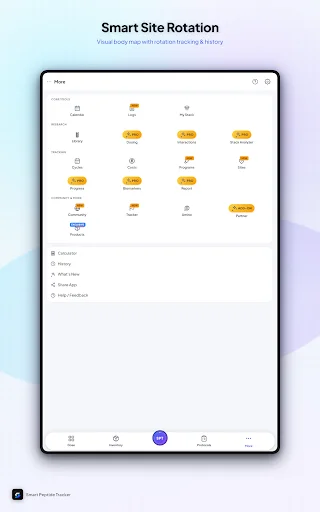 Unduh Smart Peptide Tracker Terbaru – Lacak Peptida Secara Mudah - Screenshot 21