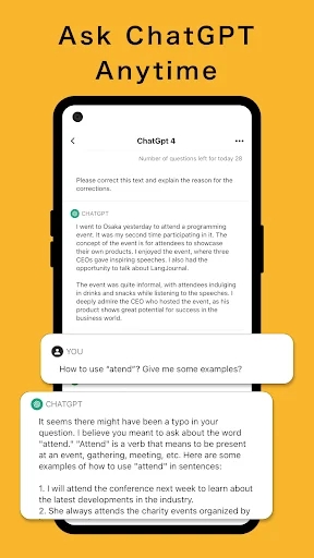 Download LangJournal Terbaru – Belajar Bahasa dengan Koreksi AI - Screenshot 4