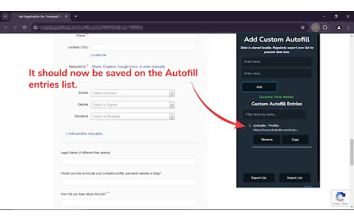 Easy Custom Autofill: Isi Formulir Lebih Cepat & Praktis - Screenshot 2