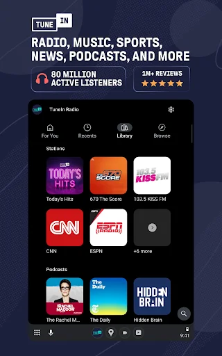Download TuneIn Radio Terbaru – Dengarkan Musik & Berita Global - Screenshot 20