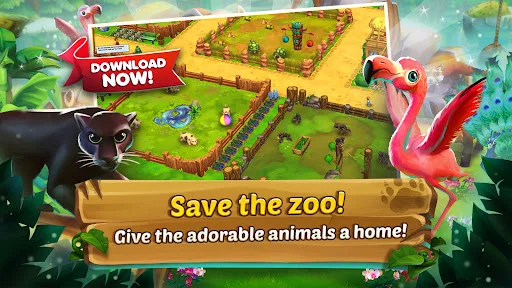 Download Zoo 2: Animal Park Terbaru – Game Simulasi Kebun Binatang - Screenshot 1