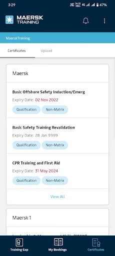 Download Maersk Training TMS Versi Terbaru – Lacak Sertifikasi Anda - Screenshot 7