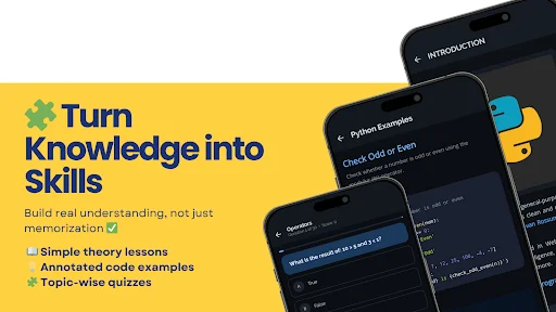 Download Learn Python: Quiz & More – Belajar Coding Gratis - Screenshot 2