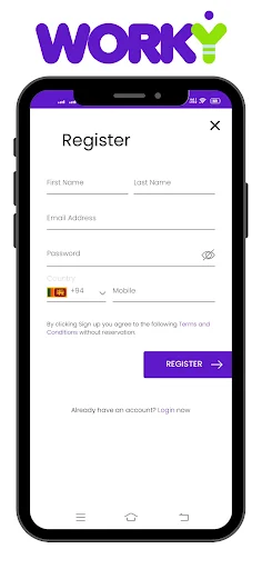 Download Worky Sri Lanka Terbaru – Solusi Layanan Harian Mudah - Screenshot 3