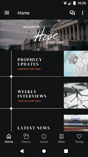 Download Hope for Our Times Terbaru – Aplikasi Khotbah Alkitab - Screenshot 1