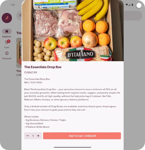Download Tre’dish Groceries Terbaru – Hemat Belanja Bahan Makanan - Screenshot 8