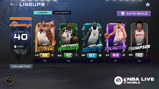 Download EA SPORTS™ NBA LIVE Mobile Terbaru – Game Basket Terbaik - Screenshot 2