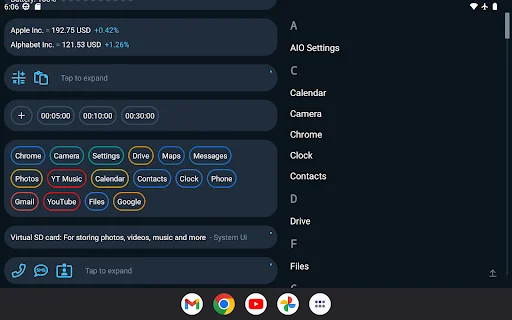 Download AIO Launcher Terbaru – Tampilan Home Screen Efisien - Screenshot 9