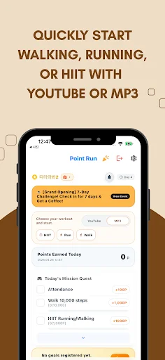 Download PointRun Terbaru – Aplikasi Lari & HIIT Gratis - Screenshot 1