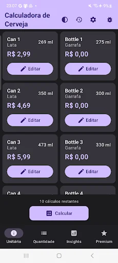 Download Calculadora de Cerveja Terbaru – Cek Harga Bir Termurah - Screenshot 3