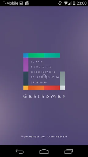 Unduh Gahshomar Zoroastrian Calendar Terbaru – Kalender Gratis - Screenshot 1