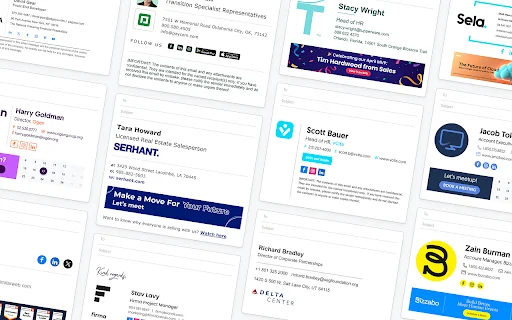 Download WiseStamp Chrome Extension Terbaru – Tanda Tangan Email Profesional - Screenshot 1