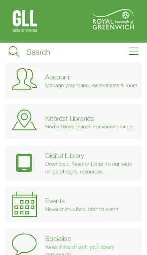 Download Royal Greenwich Libraries Terbaru – Akses Buku Gratis - Screenshot 1
