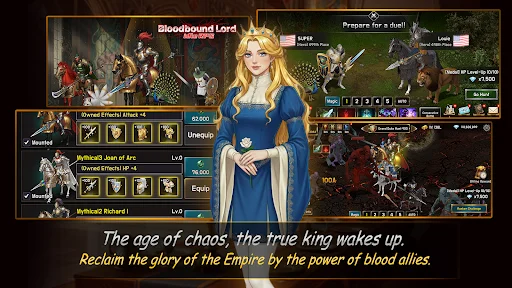 Download Bloodbound Lord : Idle RPG Terbaru – Game Idle Terbaik - Screenshot 4