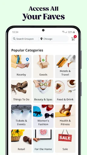Download Groupon Terbaru – Diskon Hemat Hingga 70% Setiap Hari - Screenshot 3