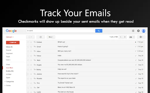 Download Email Tracker Gratis – Lacak Email & Blokir Pixel - Screenshot 1