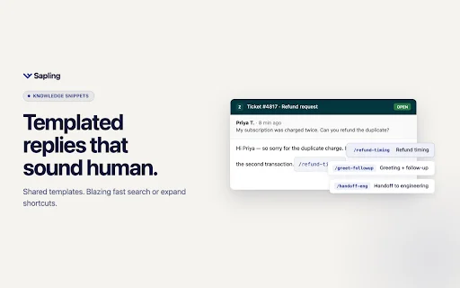 Sapling Grammar Checker: Asisten Penulisan AI Terbaik Anda - Screenshot 3