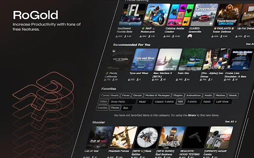 Download RoGold Terbaru – Tingkatkan Pengalaman Bermain Roblox - Screenshot 5