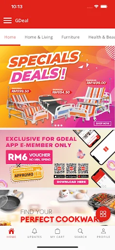 Download GDeal Terbaru – Belanja Produk Gaya Hidup Lokal Mudah - Screenshot 1