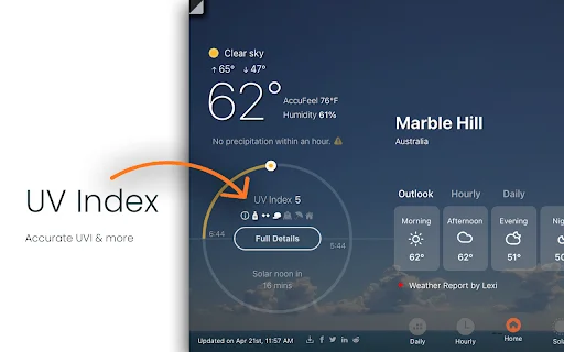 Download UV Weather Terbaru – Prakiraan Cuaca Akurat & Radar - Screenshot 3