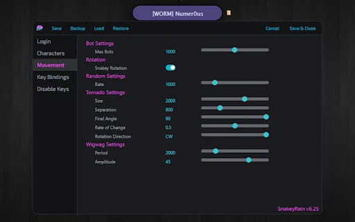 Download SnakeyRain Terbaru – Mod Bot Slither.io Terbaik - Screenshot 3