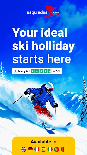 Unduh Esquiades.com – Paket Ski & Hotel Terbaik di Eropa - Screenshot 1