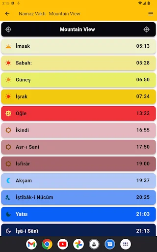 Download Türkiye Takvimi Terbaru – Jadwal Salat & Kiblat Akurat - Screenshot 9
