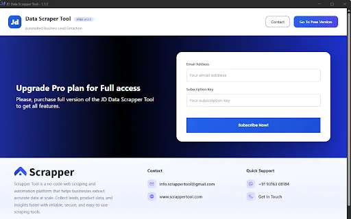 Download JD Data Scrapper Tool Terbaru – Ekstraksi Data Bisnis - Screenshot 2