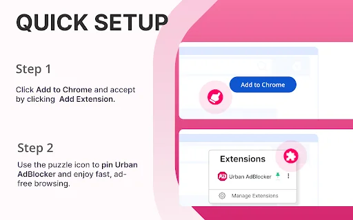 Urban AdBlocker: Blokir Iklan & Pop-up Cepat di Chrome - Screenshot 5
