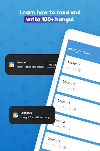 Download Write It! Korean Terbaru – Belajar Menulis Hangul Gratis - Screenshot 11
