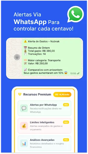 Download Fing: Finanças Pessoais Terbaru – Kelola Keuangan Mudah - Screenshot 3