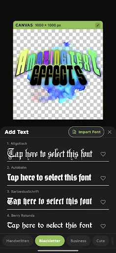 Download xCanvas 2 – AI Fonts Lettering Terbaru – Desain Gratis - Screenshot 4