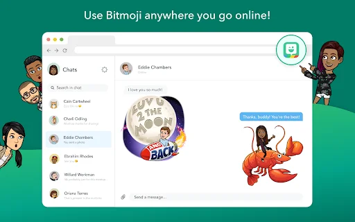 Download Bitmoji Terbaru – Ekstensi Chrome & Web Gratis - Screenshot 1