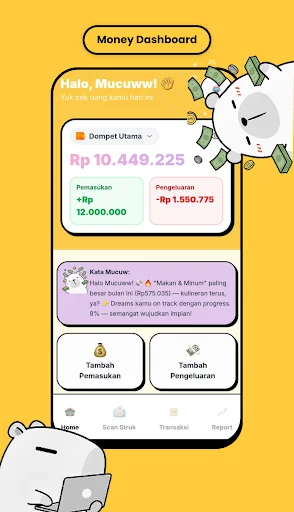 Download Mucuans Gen Z Money Manager Terbaru – Atur Keuangan Seru - Screenshot 8