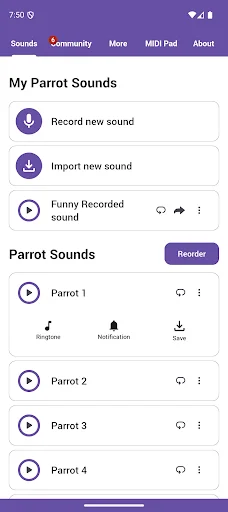 Download Parrot Sounds Terbaru – Suara Burung Keren Gratis - Screenshot 1