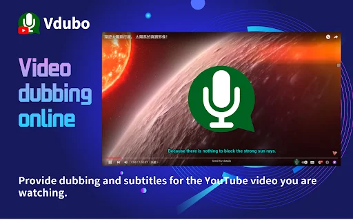 Download Vdubo Terbaru – Dubbing AI YouTube Otomatis & Cepat - Screenshot 1