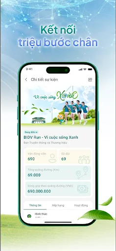 Download BIDV Run Plus Terbaru – Aplikasi Lari Beramal Gratis - Screenshot 5
