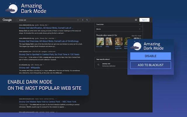 Download Amazing Dark Mode Terbaru – Mode Gelap Gratis - Screenshot 1