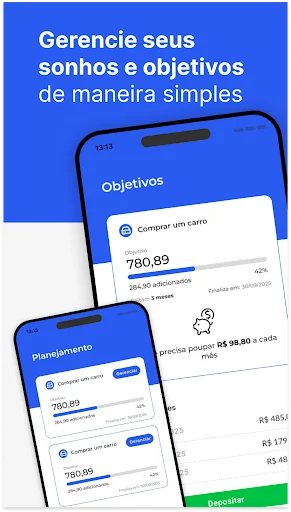 Download Fing: Finanças Pessoais Terbaru – Kelola Keuangan Mudah - Screenshot 2