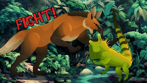Download Tiger Fights Lion: Forest War Terbaru – Game Aksi Gratis - Screenshot 3