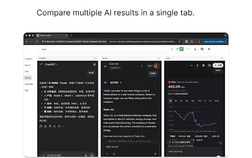 AI Compare: Bandingkan ChatGPT, Gemini, & Claude Sekali Klik - Screenshot 2