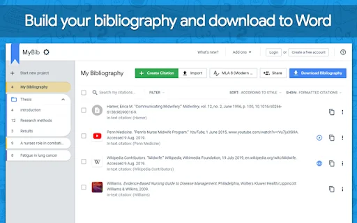 Download MyBib Gratis – Generator Sitasi APA, MLA, Harvard - Screenshot 4