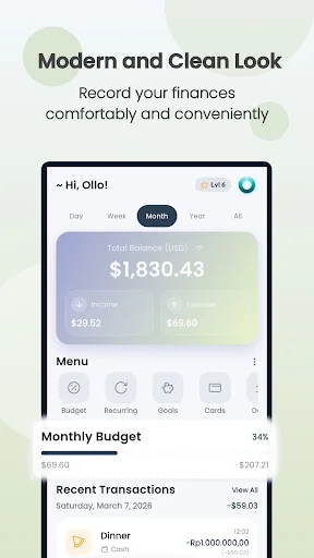 Download Ollo Budget Manager Terbaru – Atur Keuangan Jadi Mudah - Screenshot 1