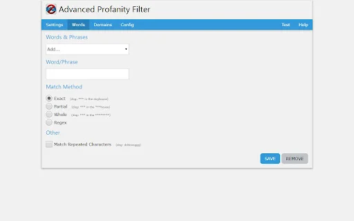 Download Advanced Profanity Filter – Blokir Kata Kasar Gratis - Screenshot 2