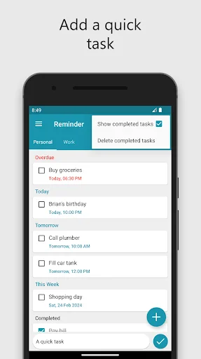Download To Do List Reminder & Widget – Aplikasi Tugas Harian - Screenshot 2