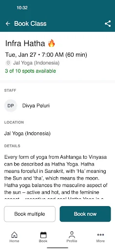 Download Jal Yoga Terbaru – Jadwalkan Kelas Yoga Anda Mudah - Screenshot 3